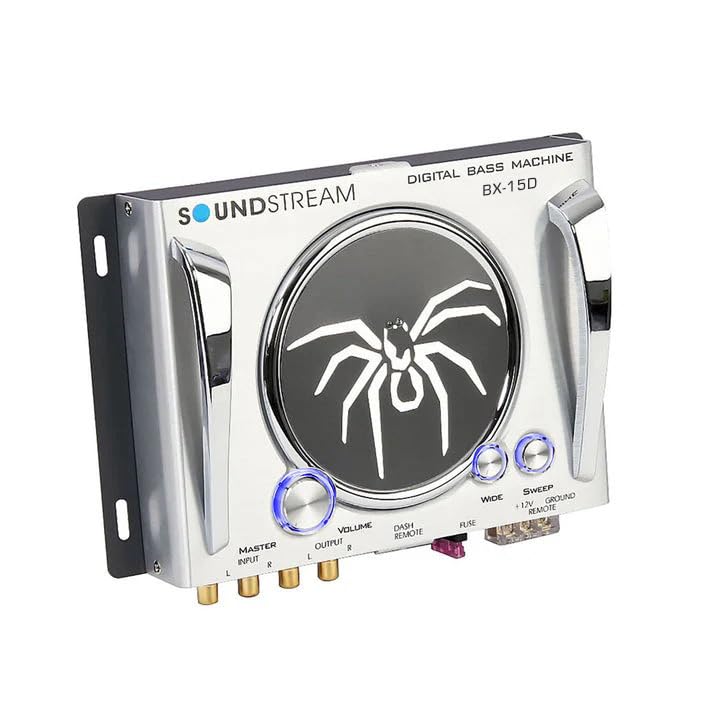 SOUNDSTREAM BX-15 D – Bass Processor | Car Audio Signal Restoration Processor with Remote Control | Epicenter Alternative Sub Booster for Factory & Aftermarket Sound Systems | Subwoofer Enhancer - Image 2